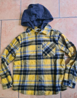 FLANELOVÁ KOŠILE, VEL. 134-140